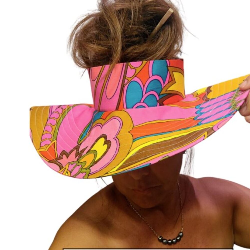 Aumoana brand - Very Rare Piko'ole Wide Brim Hat- Never Worn